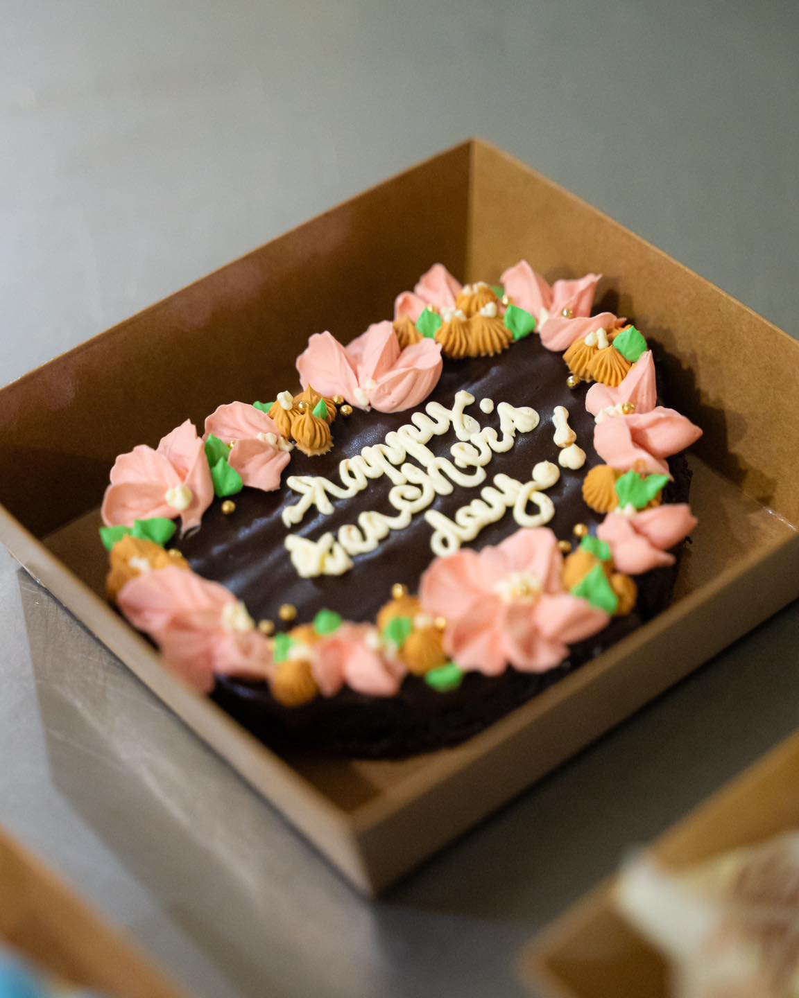 BROWNIE CAKE SLICE